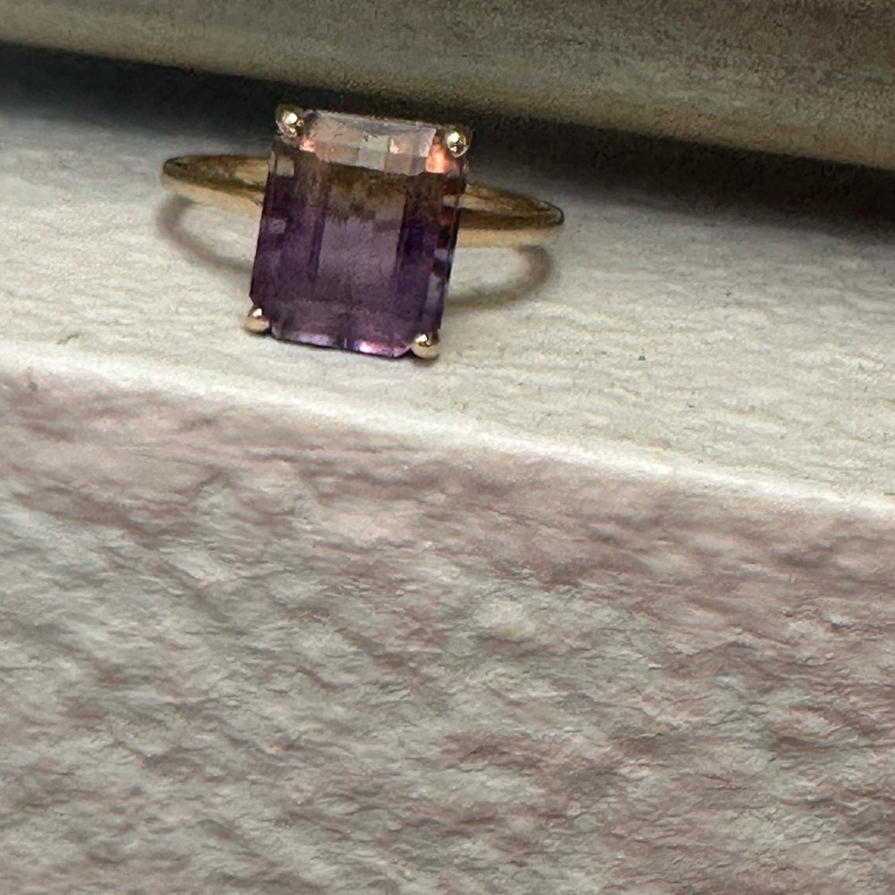 14k Ametrine ring